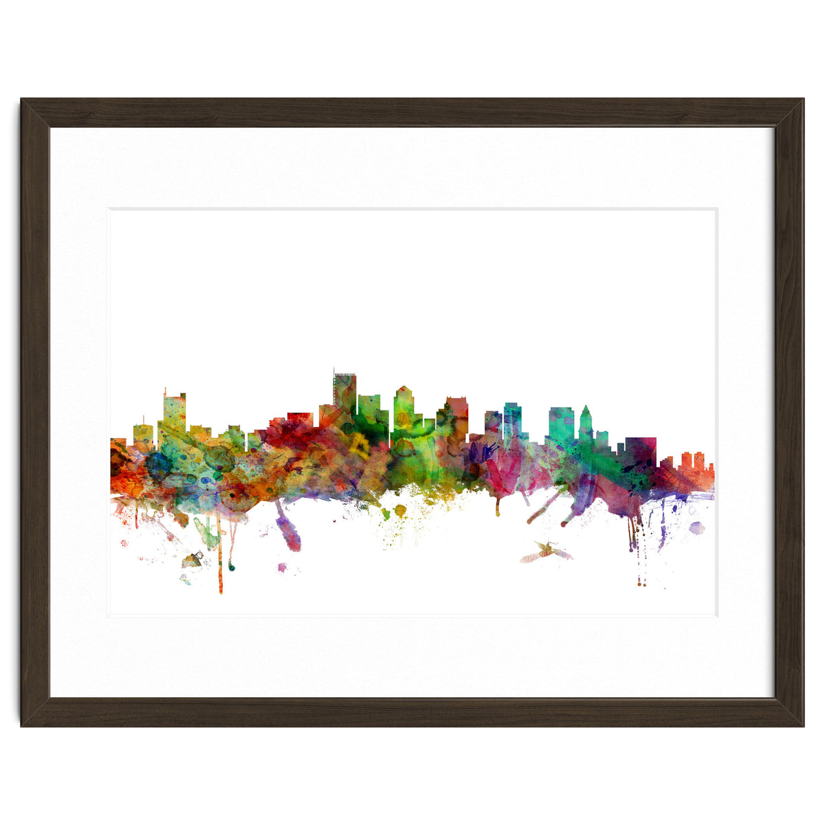 Boston Massachusetts Skyline