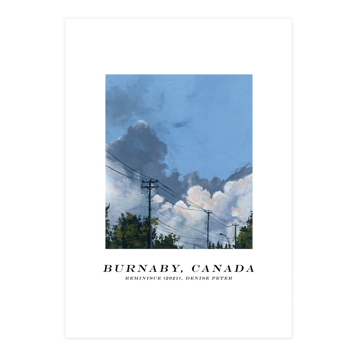 Burnaby, Canada (Print Only)