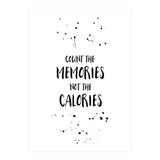 Text Art COUNT THE MEMORIES (Print Only) thumbnail