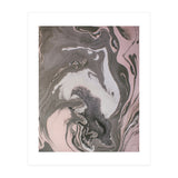 Pink and gray marbled paper  (Print Only) thumbnail