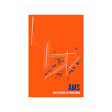 Amsterdam Airport Layout (Print Only) thumbnail