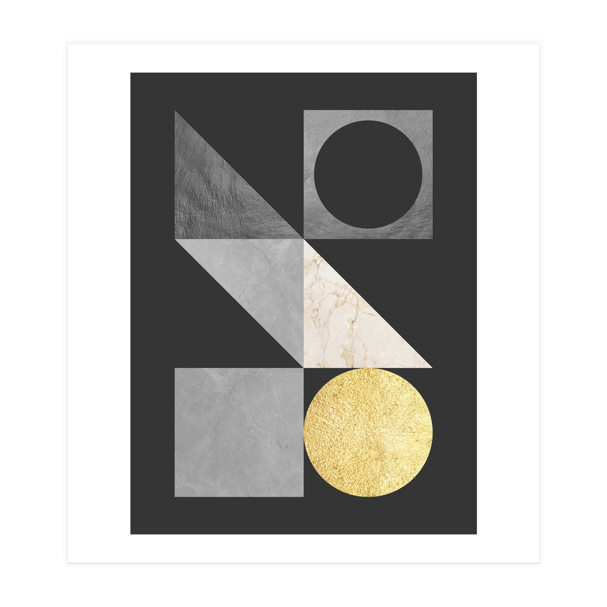 Marble and gold VII (Print Only)