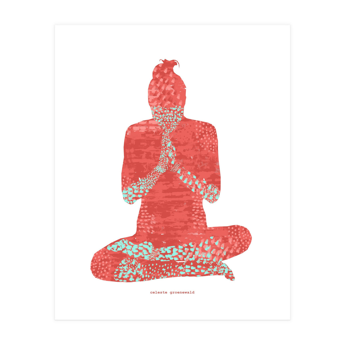 Agnistambhasana | Fire Log Pose (Print Only)