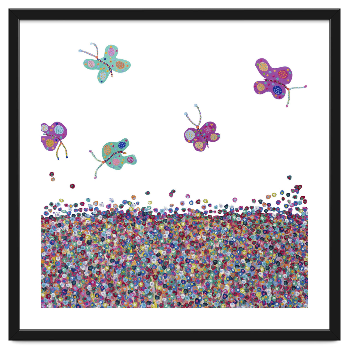 Butterflies Are Free (white)