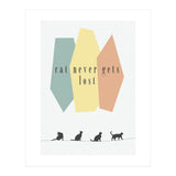 cat never gets lost (Print Only) thumbnail