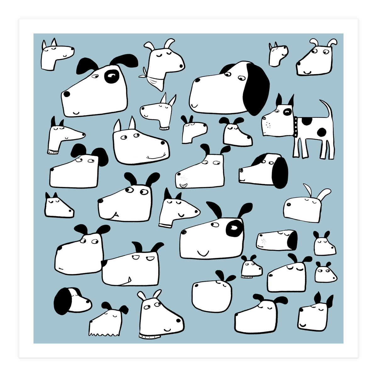 Many Dogs (Print Only)