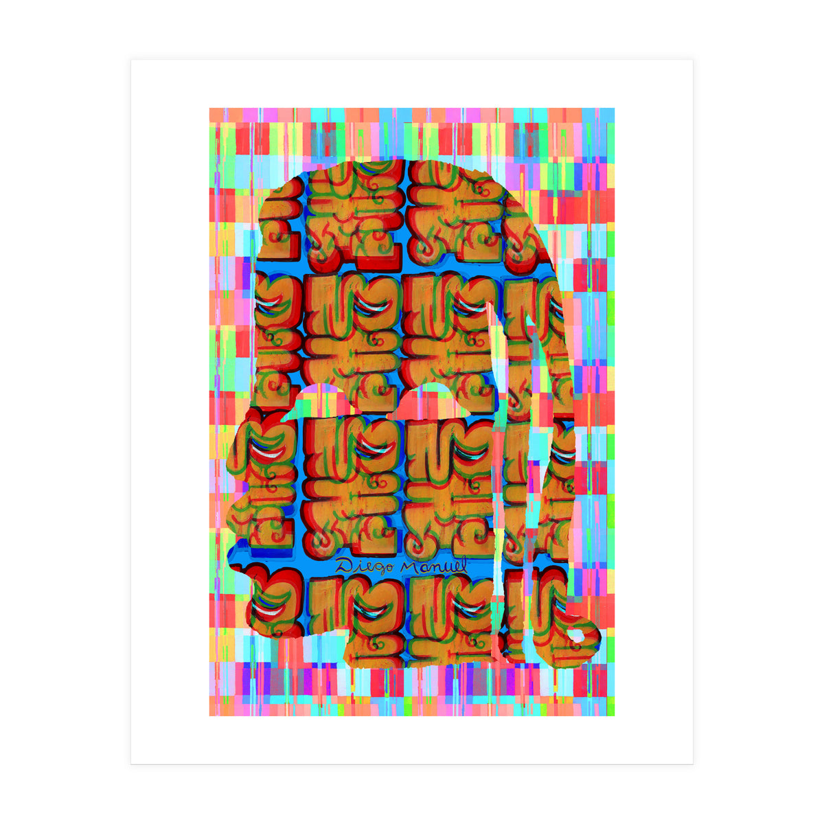 Abstracto Pop Nuevo B Nuevo 8 (Print Only)