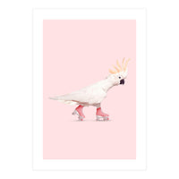 Rollerskating Cockatoo (Print Only)