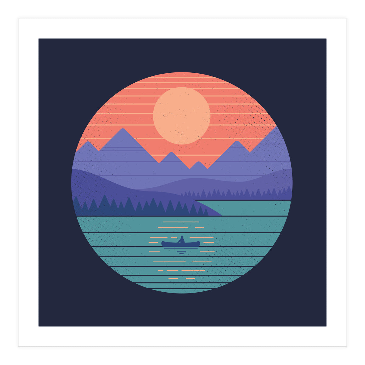 Peaceful Reflection (Print Only)