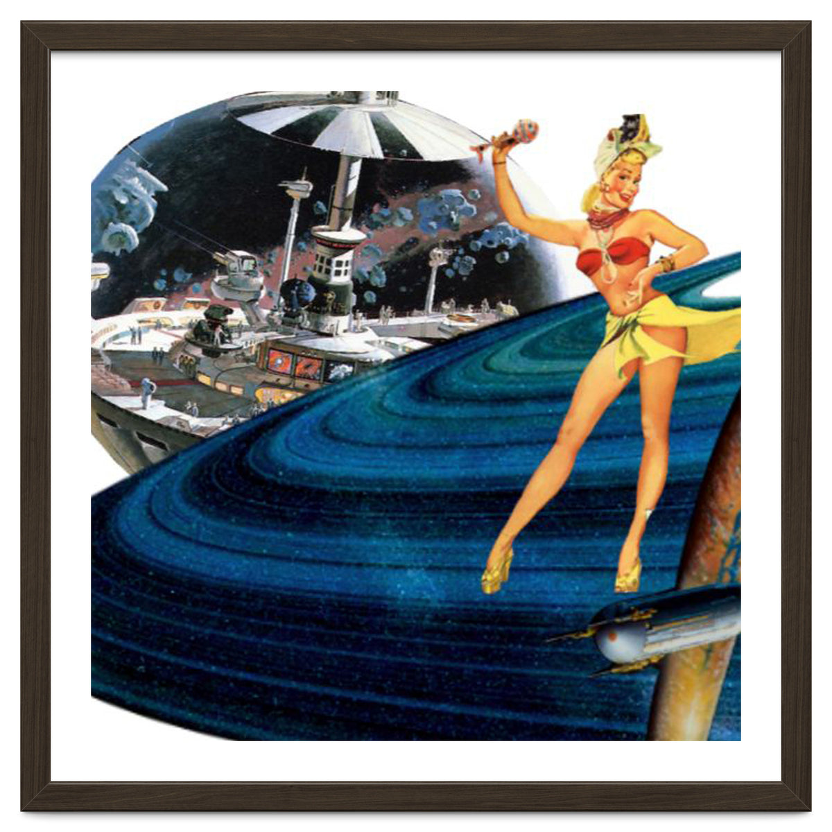 Dancer on Saturn Rings