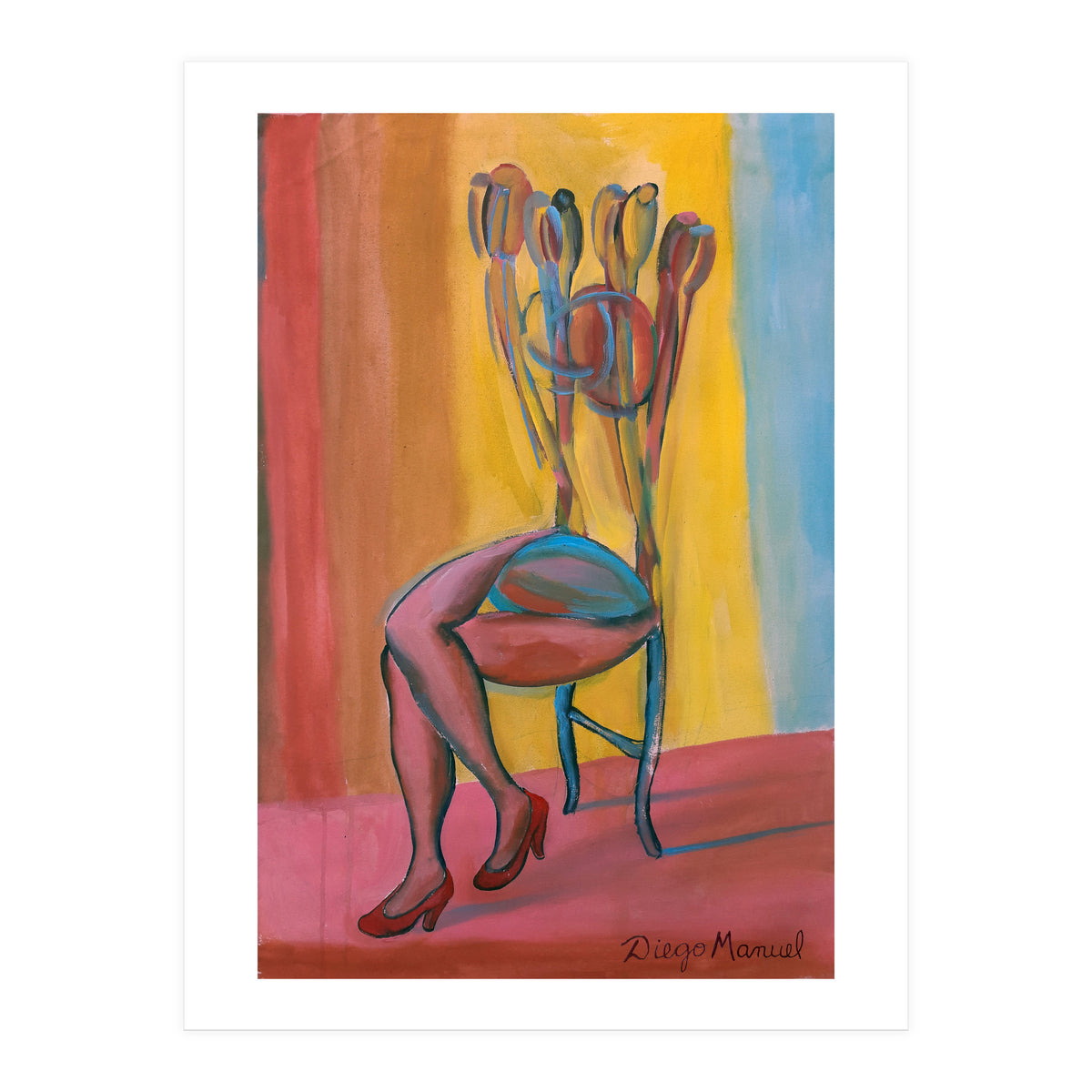 Silla Piernas (Print Only)