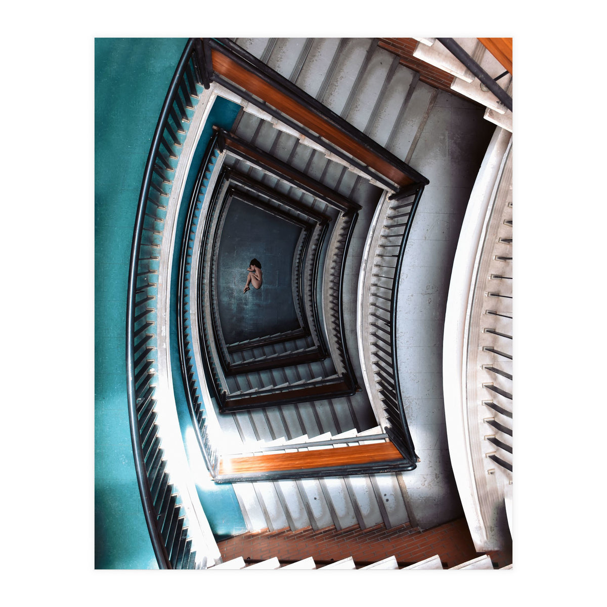 Spiral Staircase 2 (Print Only)
