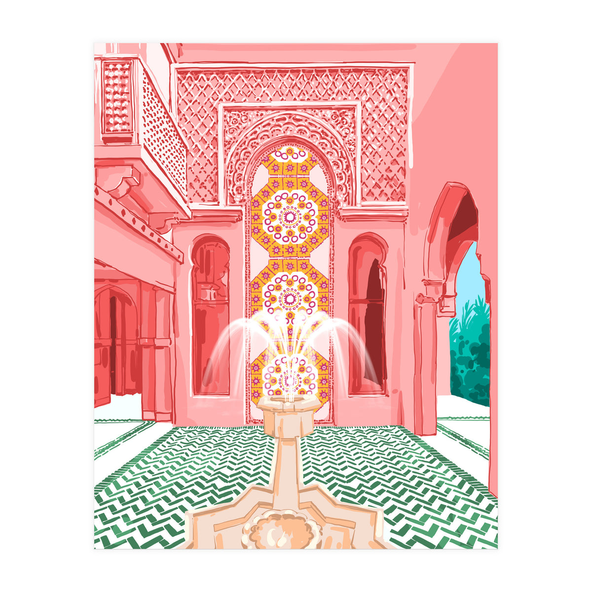 The Blush Palace (Print Only)