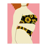 Sunflower Swimsuit (Print Only) thumbnail