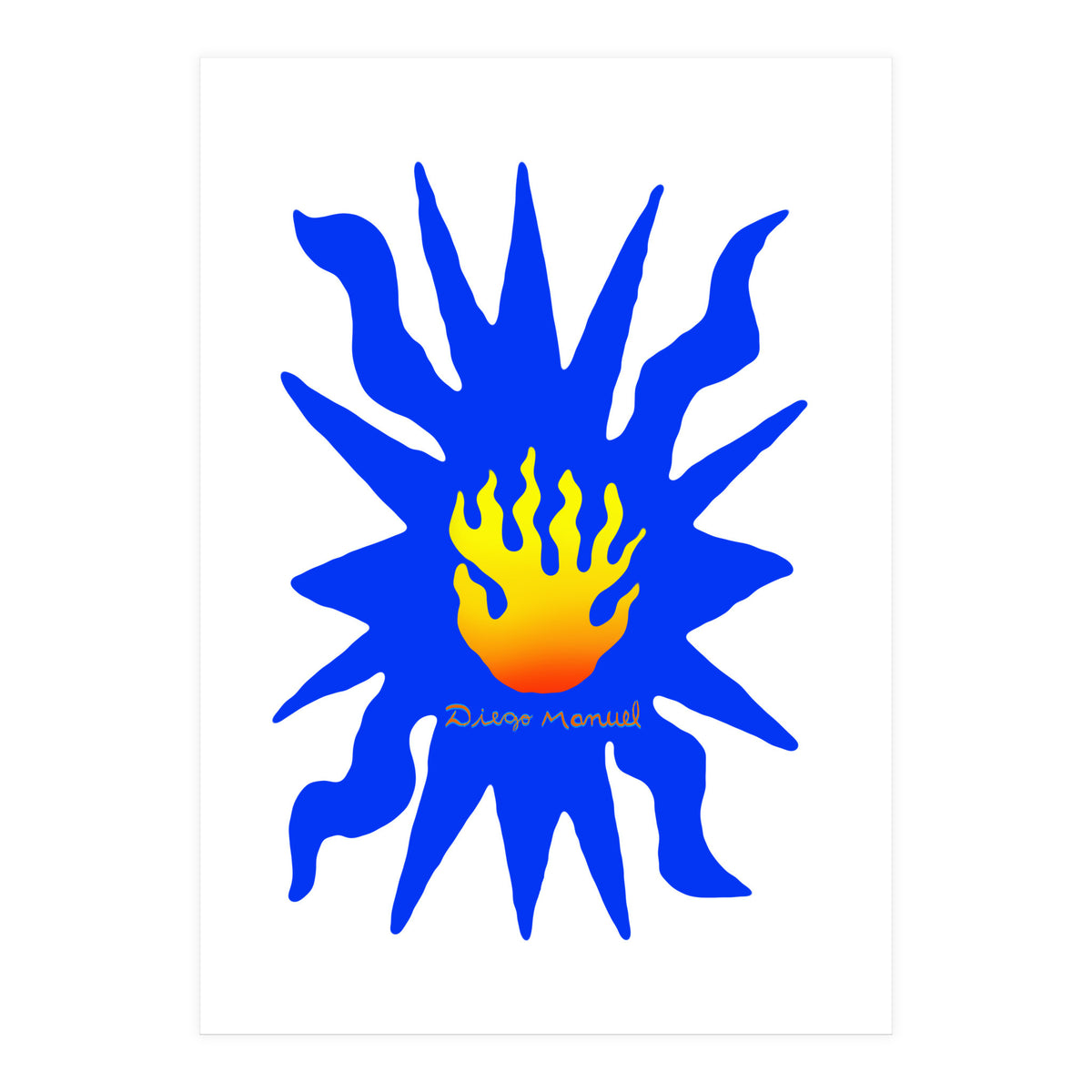 Fuego 41 Copia (Print Only)