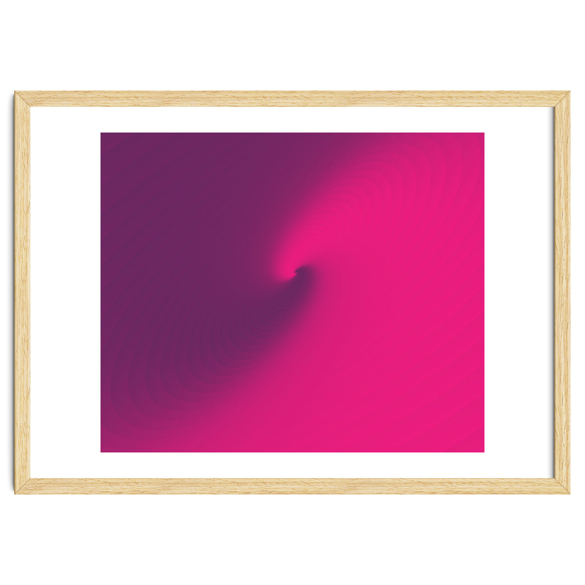 Abstract Purple & Blue