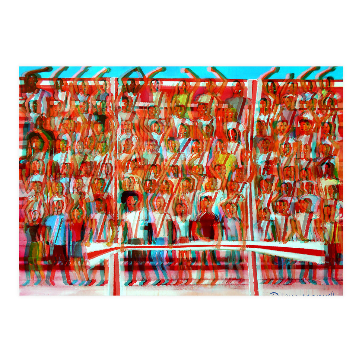 Hinchada De La Banda Roja 3 (Print Only)