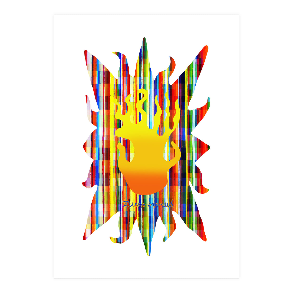 Fuego 18 Copia (Print Only)