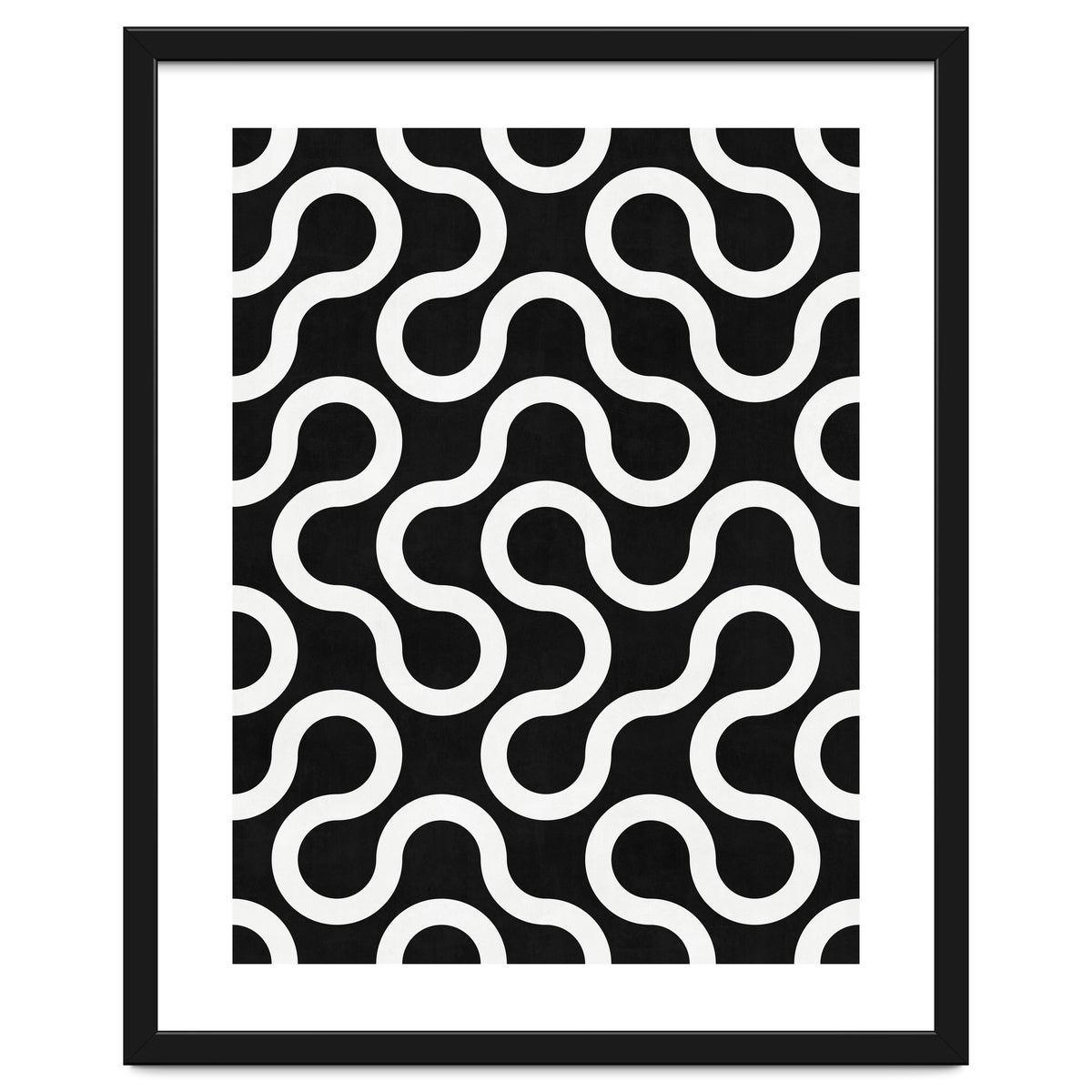 My Favorite Geometric Patterns No.36 - Black