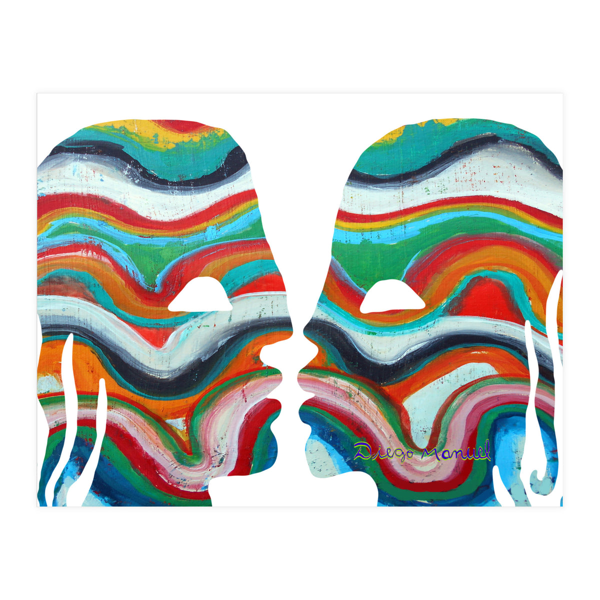 Abstracto Pop Nuevo 4  (Print Only)