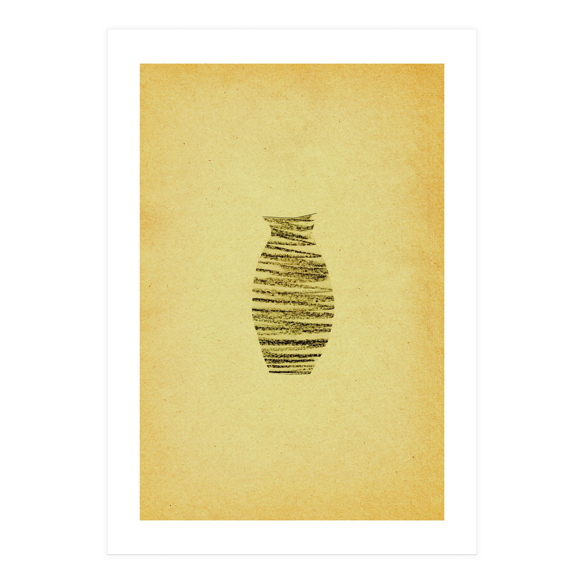 Retro vase (Print Only)