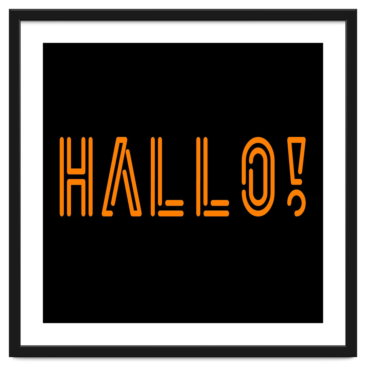 Hallo! German greetings