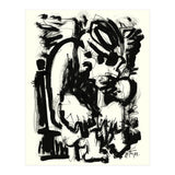 Saint With Bird (Print Only) thumbnail