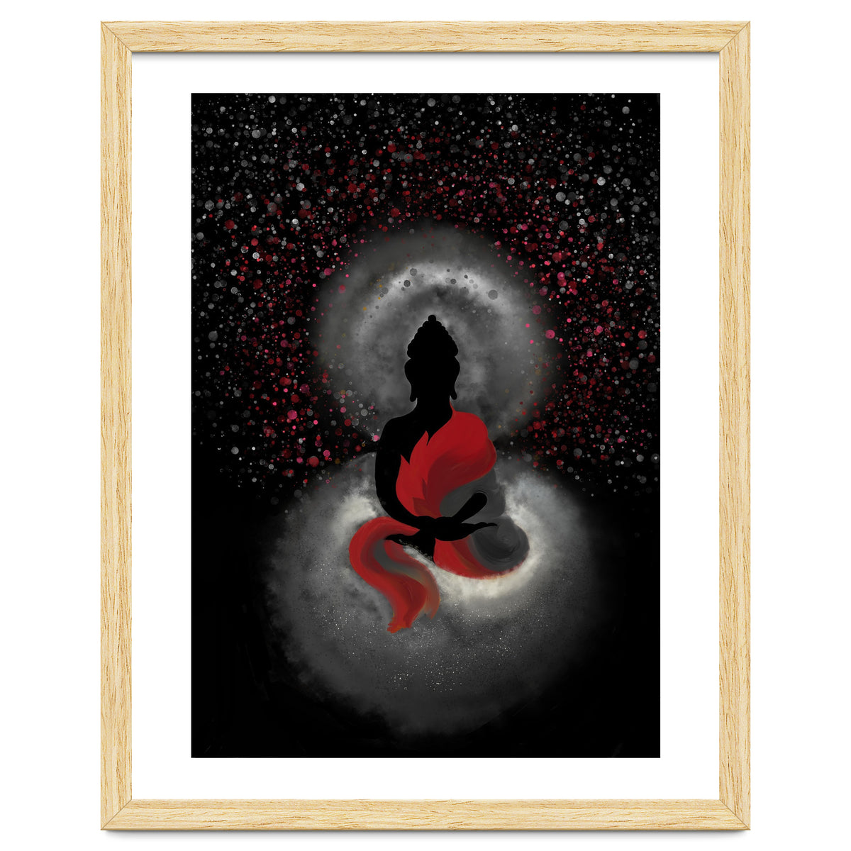 Cosmic Buddha Red