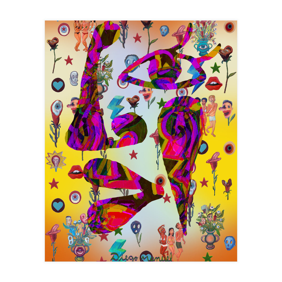 Graffiti Digital 12 2022 B 8 (Print Only)