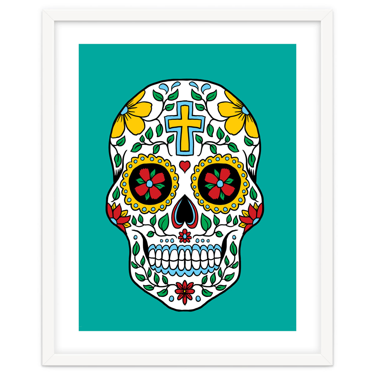 Colorful Skull III