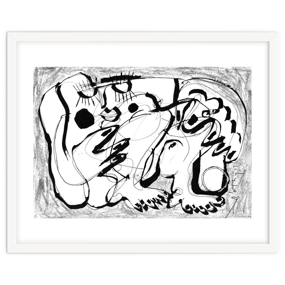 Female Nude no. 02 - b&w