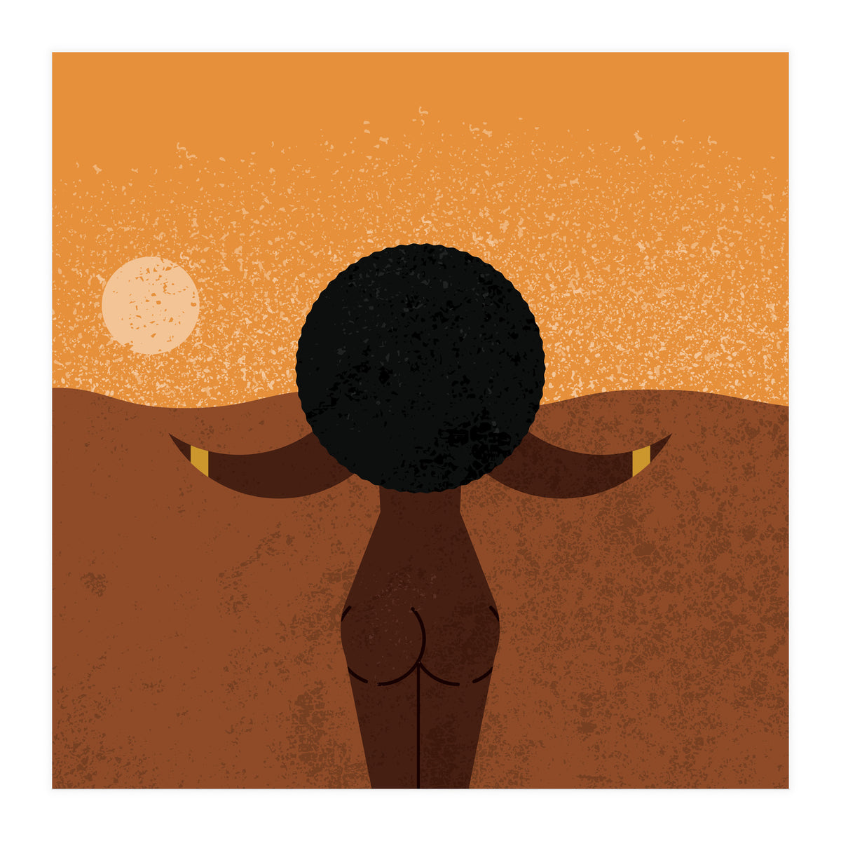 African Woman (Print Only)