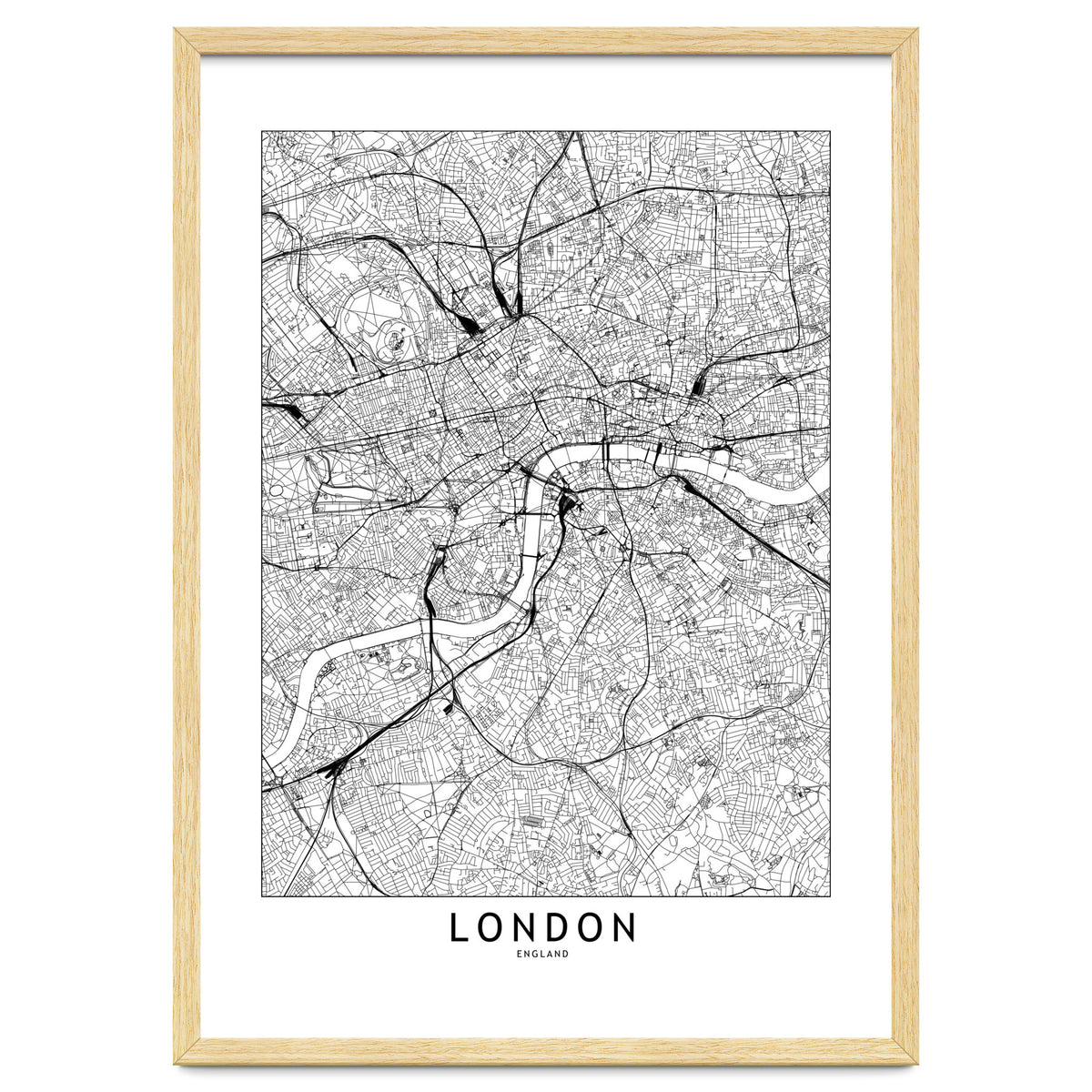 London White Map