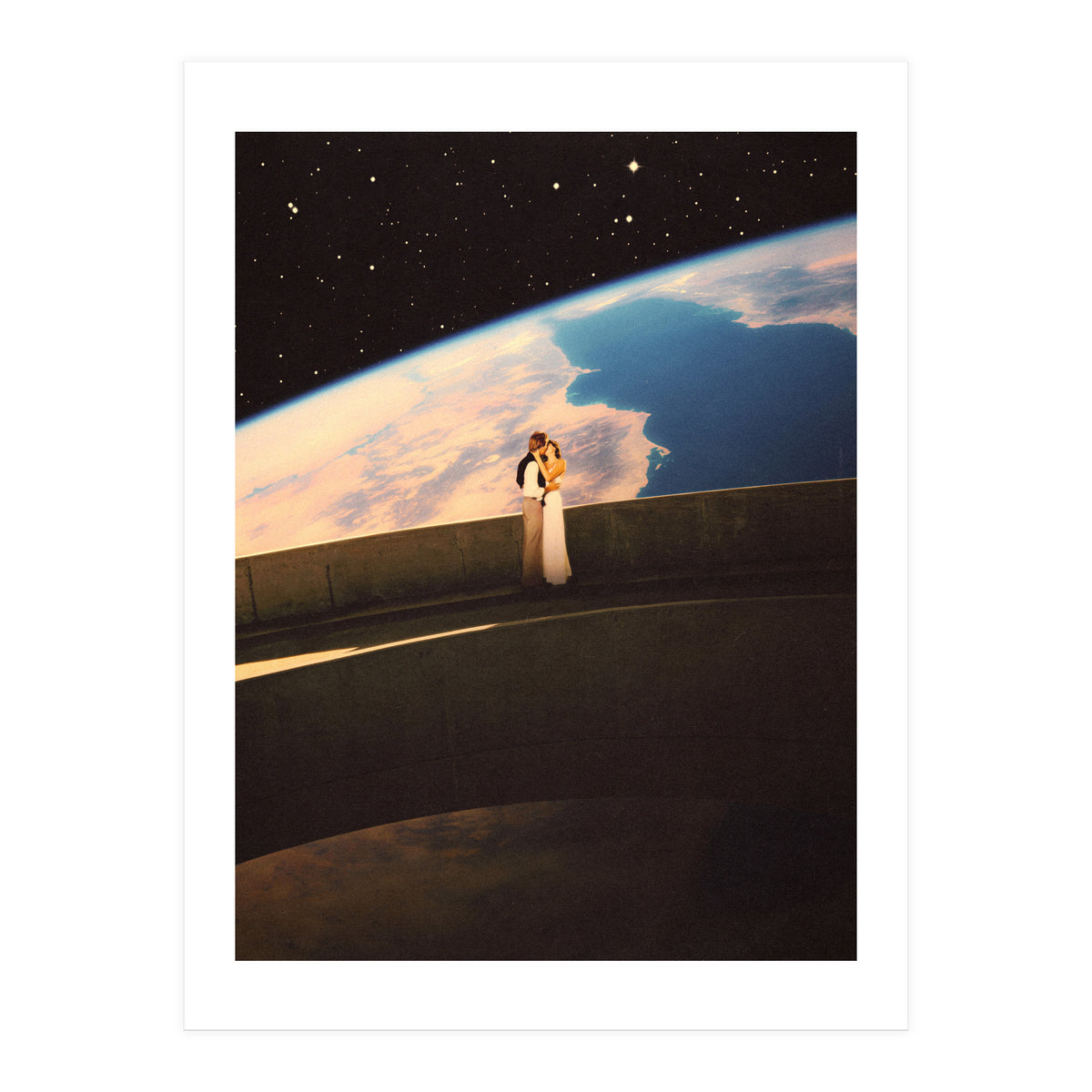 Lovers On The Bridge (Print Only)