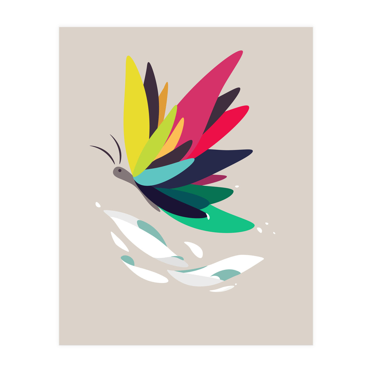 Precious secret of the butterfly (Print Only)