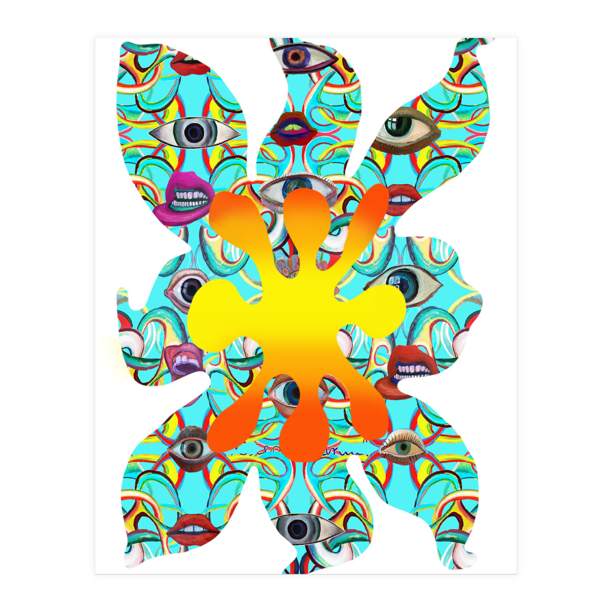 Fuego 63 Copia (Print Only)