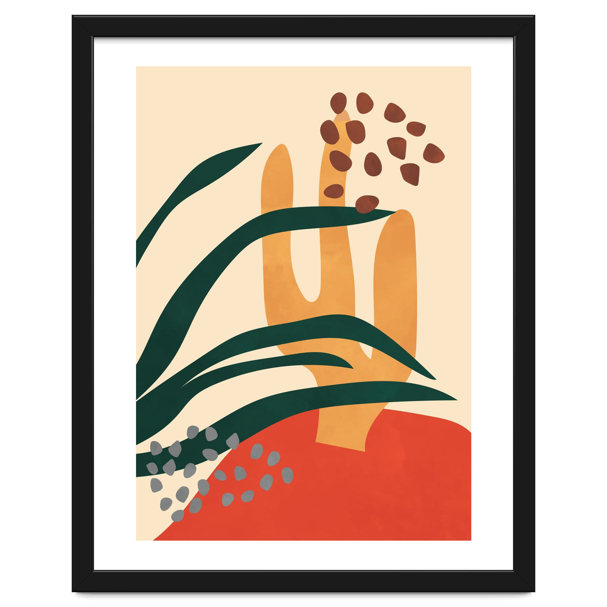 Abstract Scandi Botanical