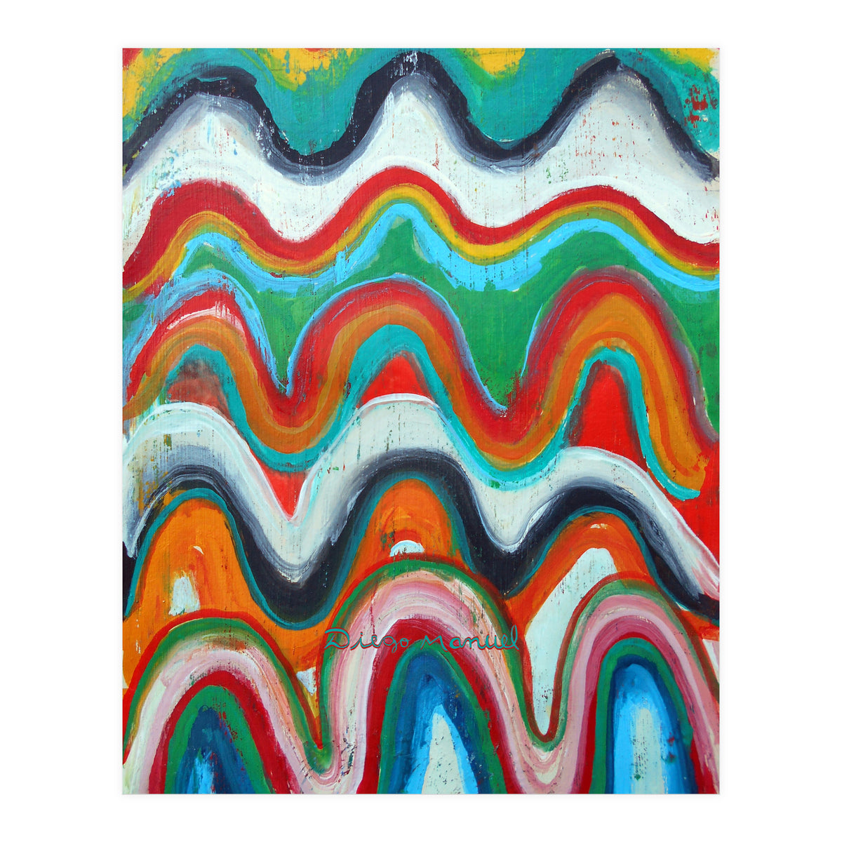 Pop Abstract A 7 (Print Only)