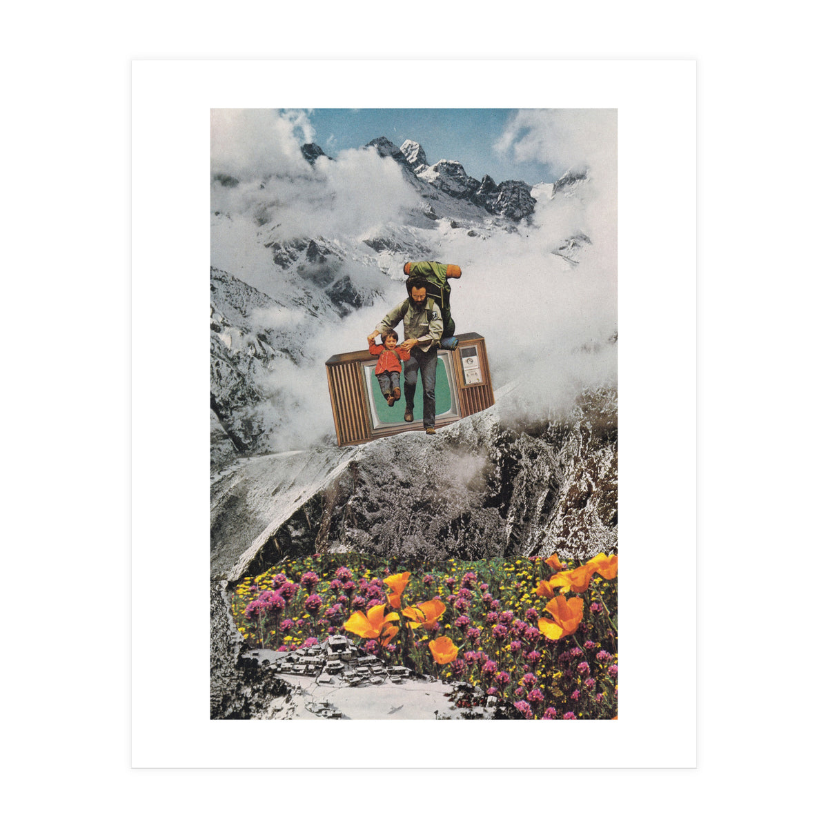 Turn Off The Tv And Go Outside (Print Only)