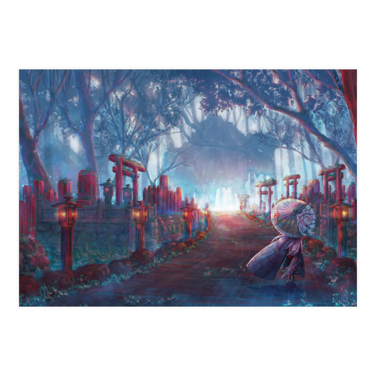 A Little Walk  (Print Only)