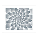 Swirl Flower Pattern  (Print Only) thumbnail