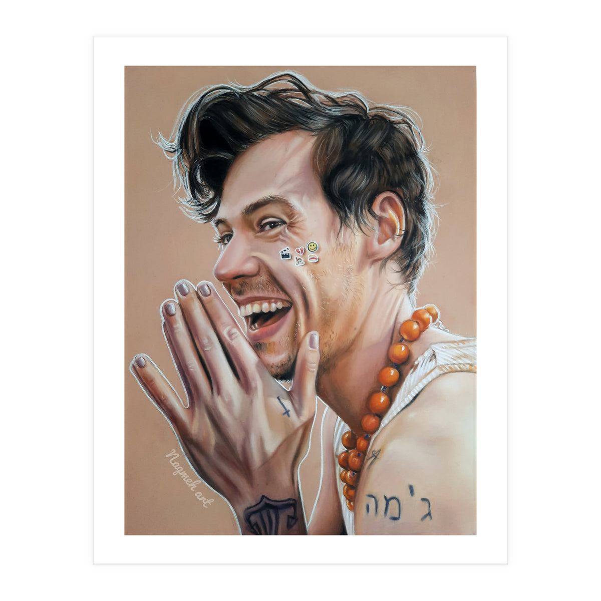 H Sticker (Print Only)