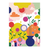 Happy Mediterranean Colorful Landscape (Print Only) thumbnail