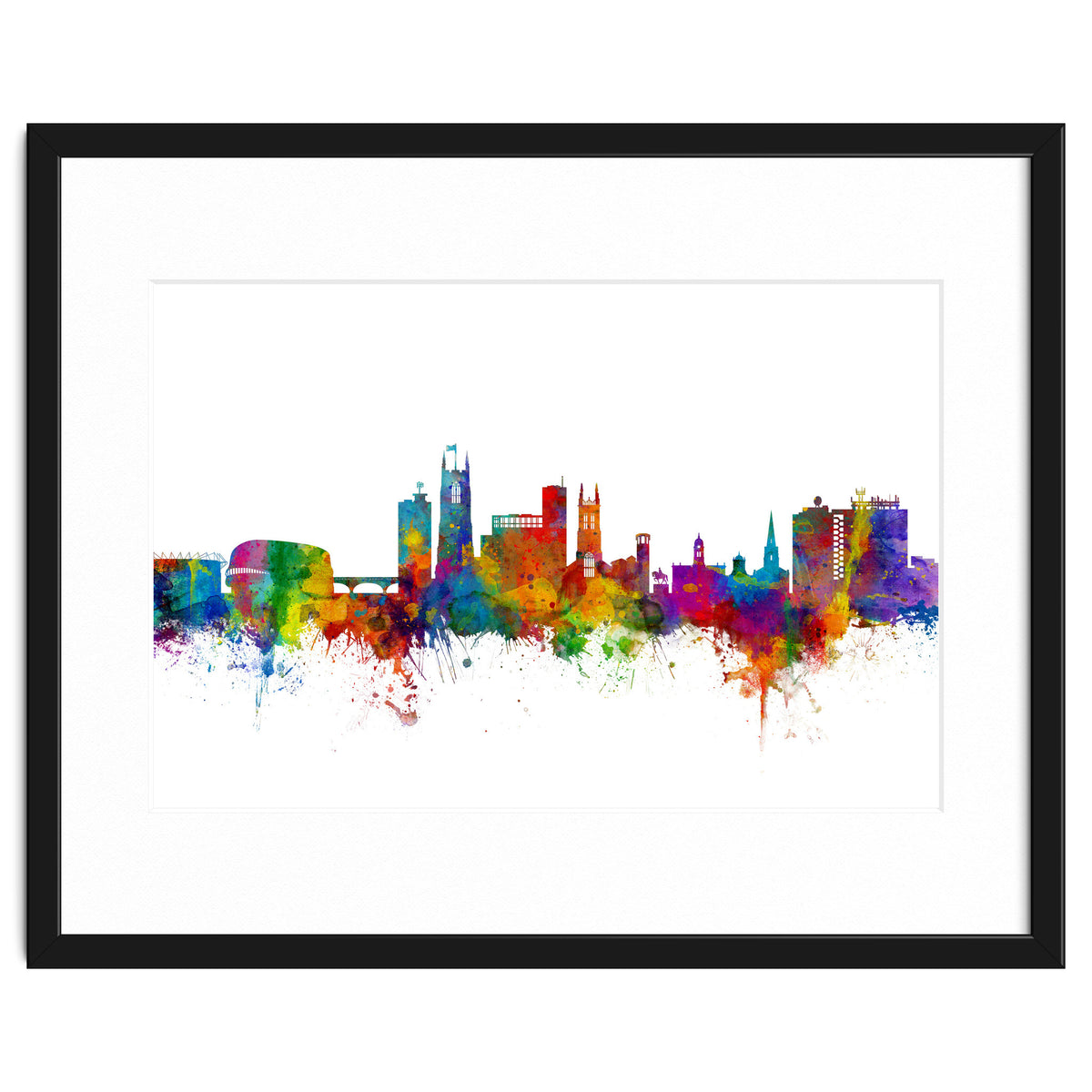 Derby England Skyline