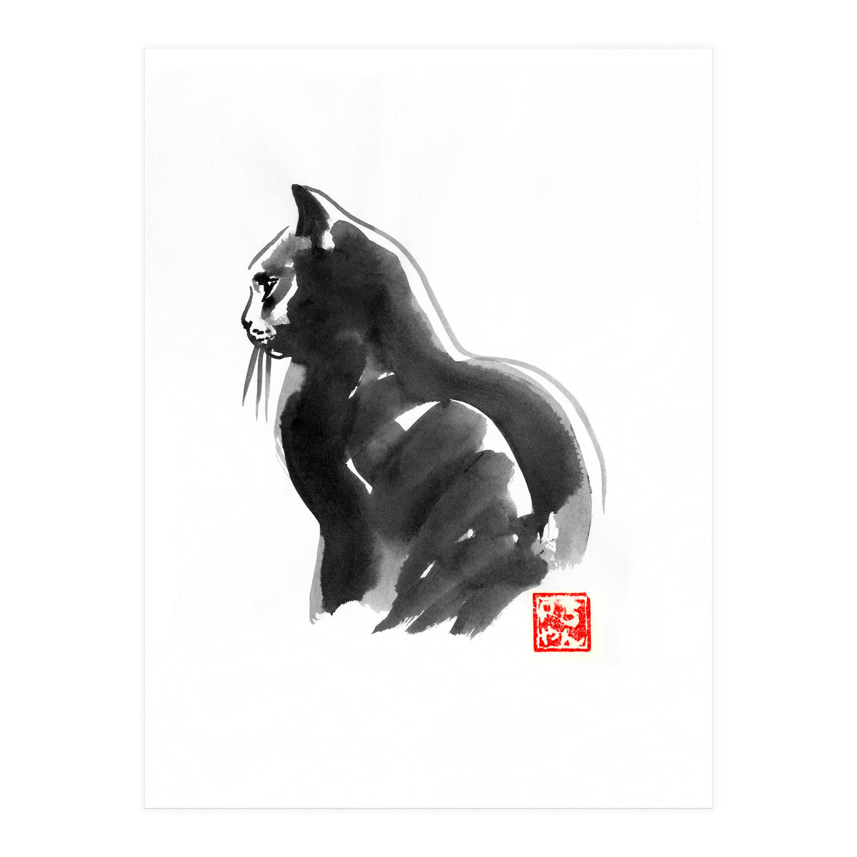 Profil Cat (2) (Print Only)