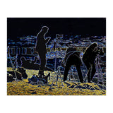 Photographers at the beach (Print Only) thumbnail