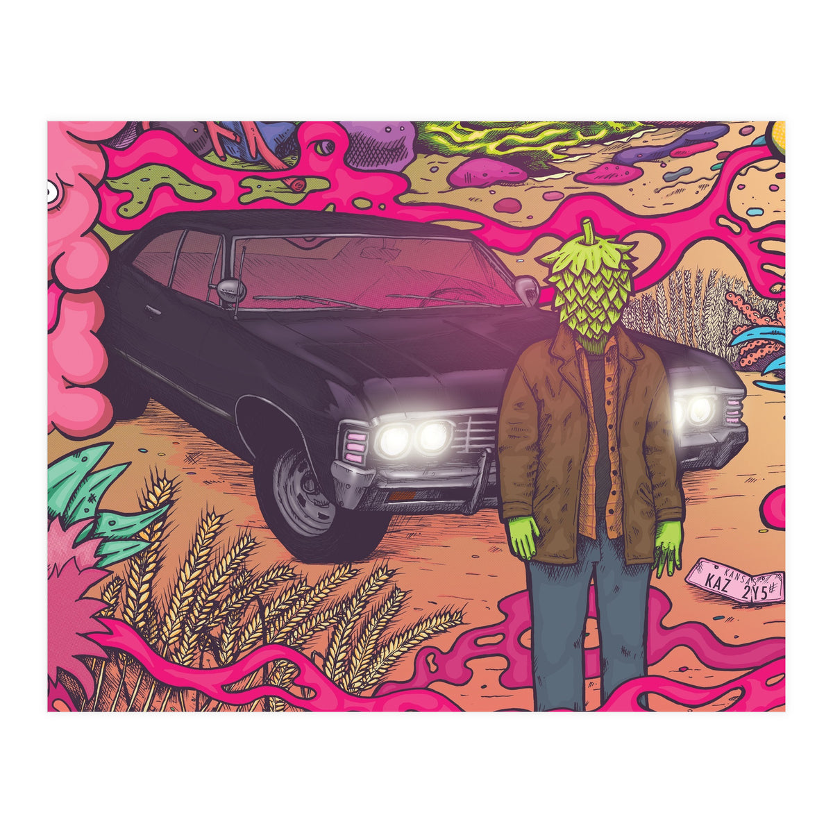 Wayward Son American Style Wheat Beer 5.0% ABV Abbeydale x Ridgeside Brewery (Print Only)