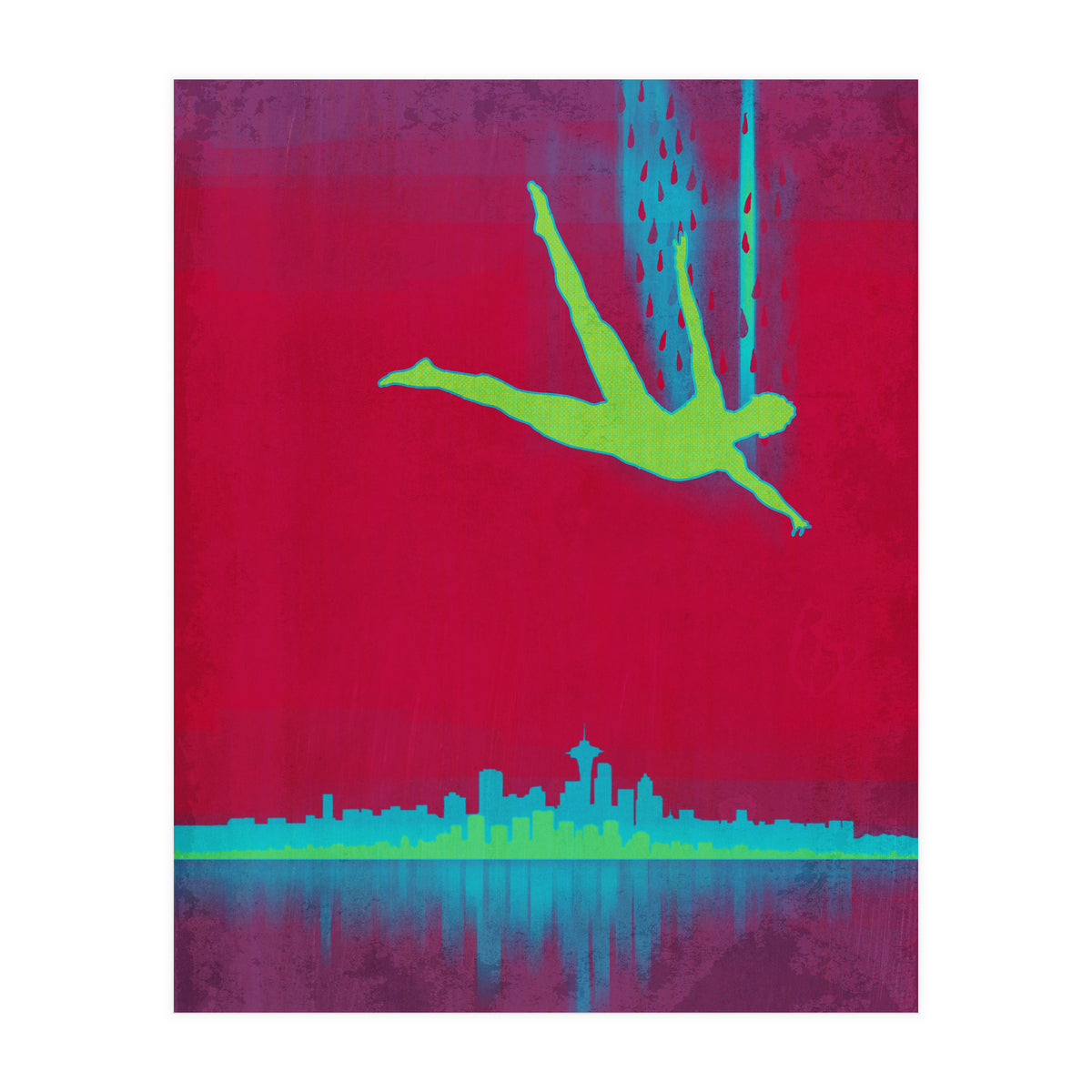 Big city: Falling Two (Print Only)