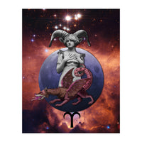 Aries Zodiac Sign (Print Only)