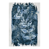 Indigo Blue Botanical Leaves No. 1 (Print Only) thumbnail